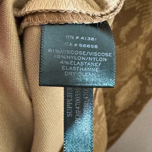 Ralph Lauren Snakeskin Pattern Dress - Picture 4 of 7